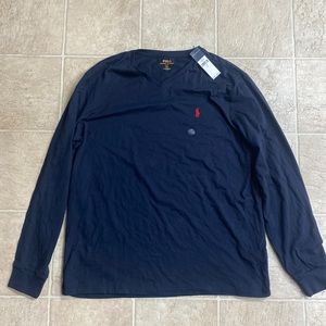Nwt navy Ralph Lauren long sleeved t